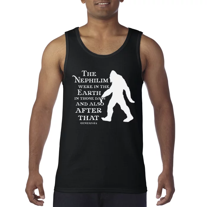 Genesis 64 Christian Sasquatch Tank Top