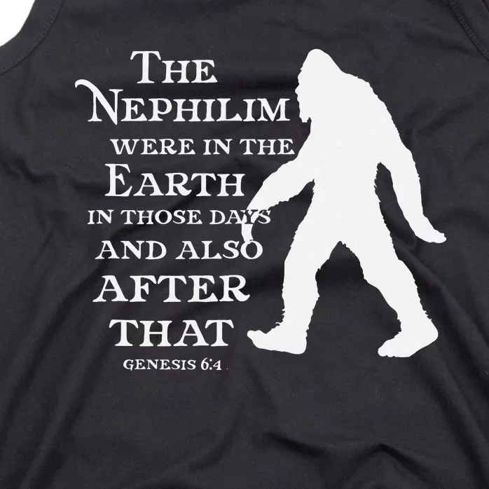 Genesis 64 Christian Sasquatch Tank Top