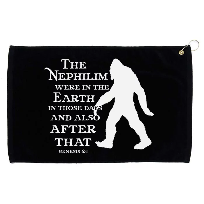 Genesis 64 Christian Sasquatch Grommeted Golf Towel