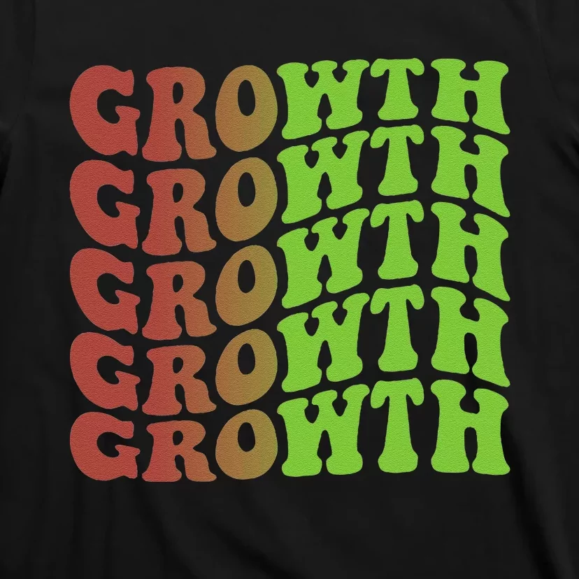 Growth 70s Christmas Inspirational T-Shirt