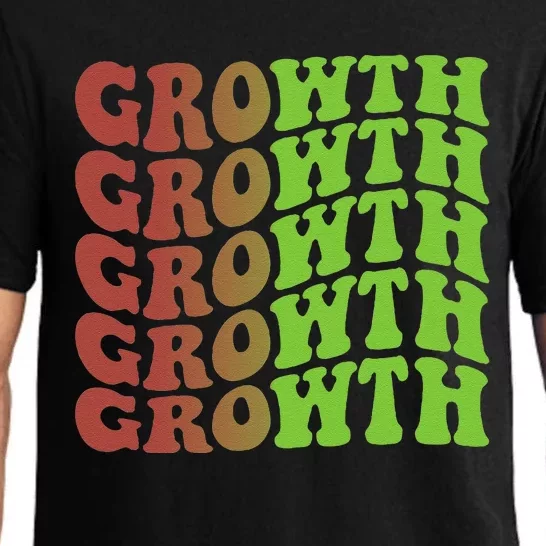 Growth 70s Christmas Inspirational Pajama Set