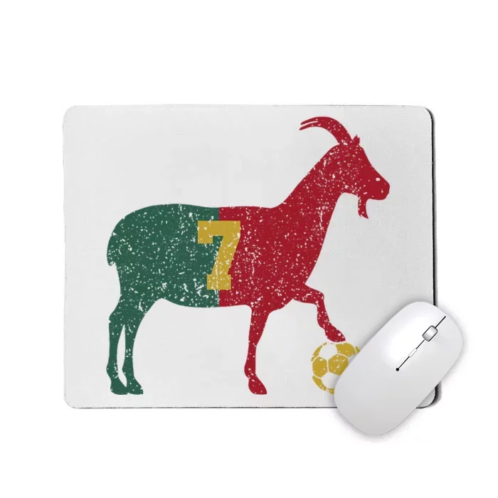 Goat 7 Football Soccer Mousepad