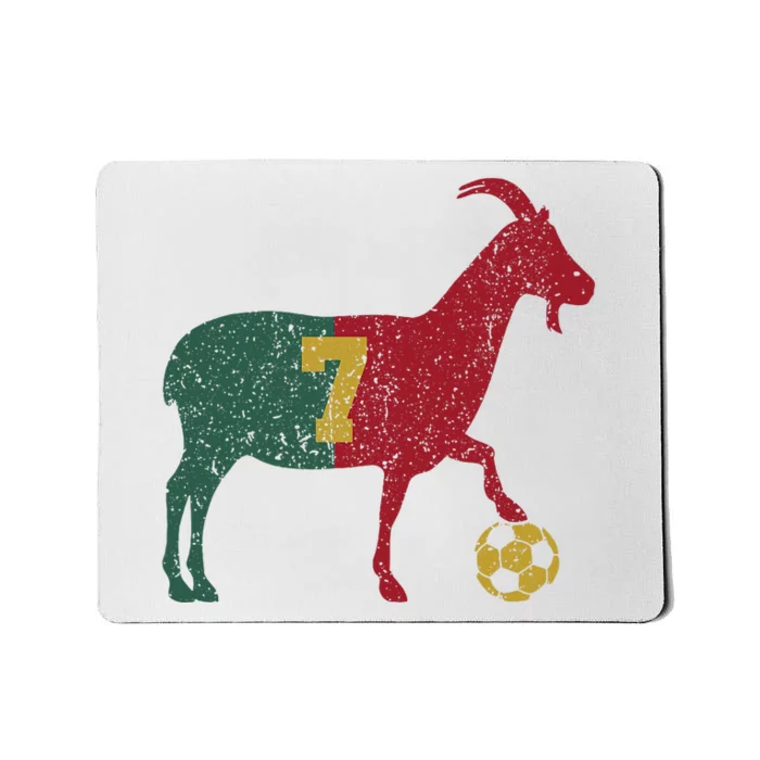 Goat 7 Football Soccer Mousepad