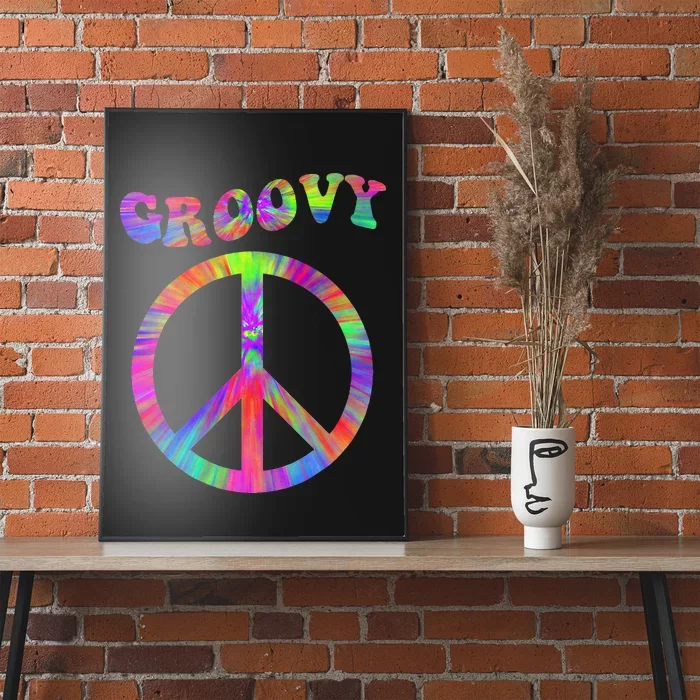 Groovy 70s Tie Dye Design Vintage 70s Gift Retro 70s Des Poster