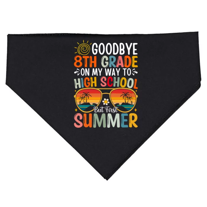 Goodbye 8th Grade On My Way To High School USA-Made Doggie Bandana