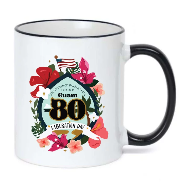 Guam 80th Liberation Day Black Color Changing Mug