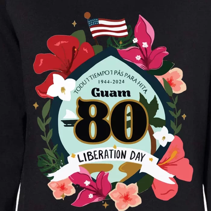 Guam 80th Liberation Day Womens California Wash Sweatshirt