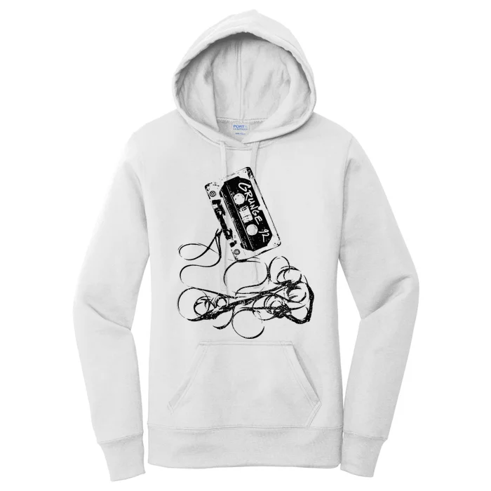 Grunge 90s Music Vintage Tape Concert Women's Pullover Hoodie