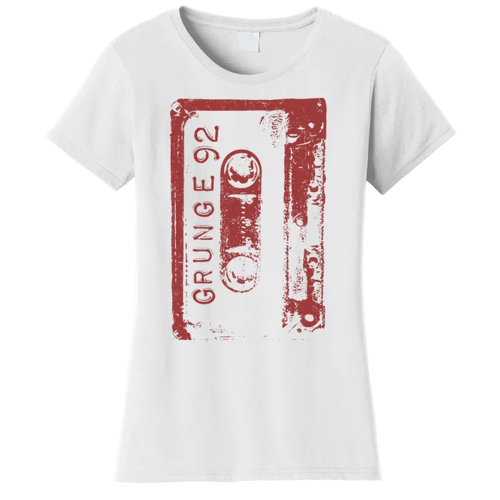 Grunge 90S Vintage Concert Mixtape Retro Women's T-Shirt