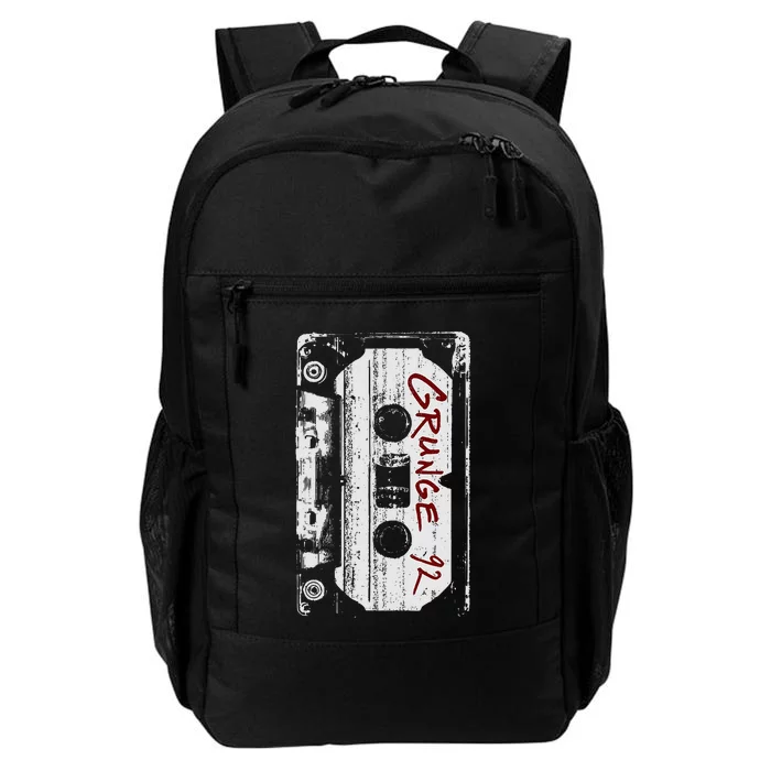 Grunge 90S Vintage Concert Mixtape Retro Daily Commute Backpack