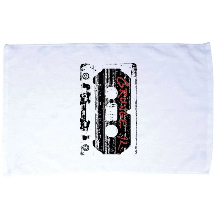 Grunge 90S Vintage Concert Mixtape Retro Microfiber Hand Towel