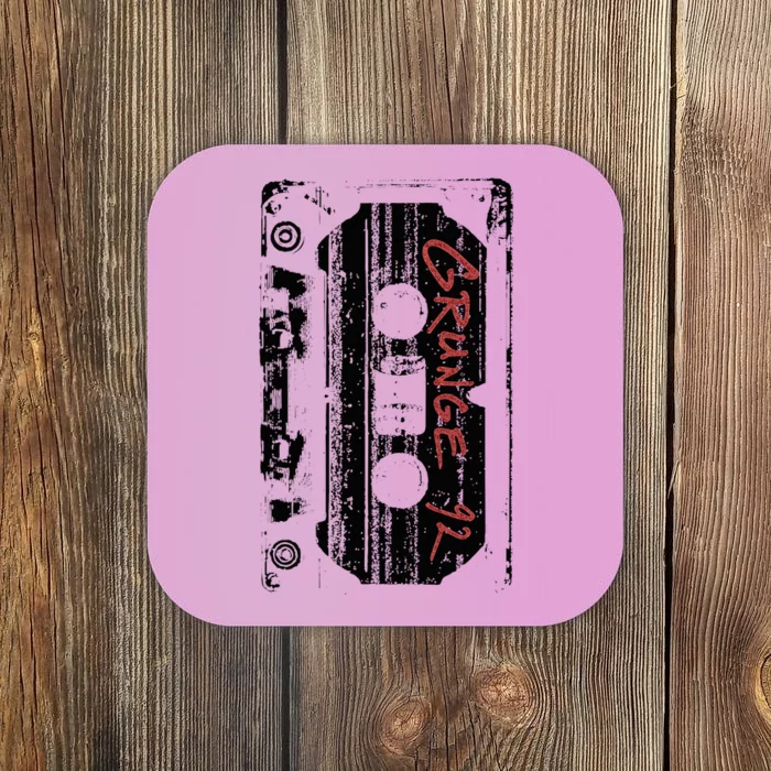 Grunge 90S Vintage Concert Mixtape Retro Coaster