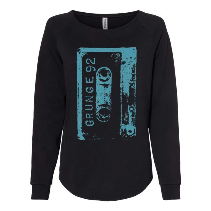 Grunge 90S Vintage Concert Mixtape Retro Womens California Wash Sweatshirt