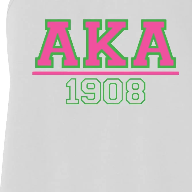 Green Aka 1908 Women's Racerback Tank