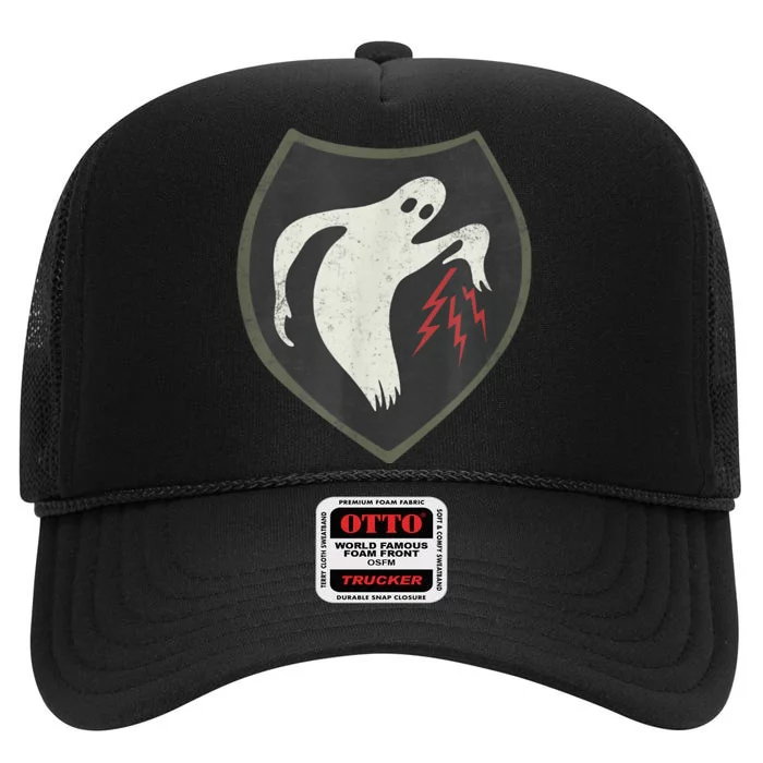 Ghost Army 23Rd High Crown Mesh Trucker Hat