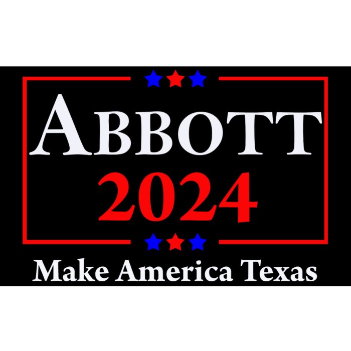 Greg Abbott 2024 Make America Texas Republican President Bumper Sticker