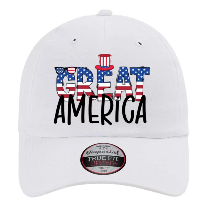 Great America 4th Of July Festive Usa The Original Performance Cap