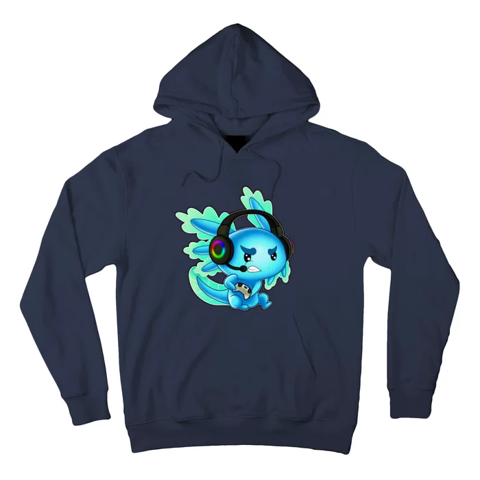 Gaming Axolotl Ambystoma Mexicanum Mexican Walking Fish Hoodie