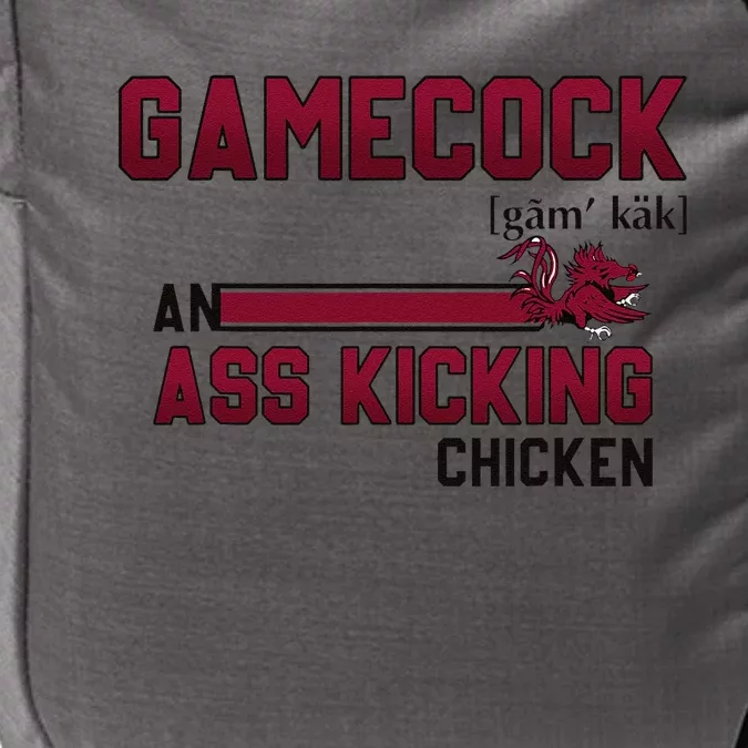 Gamecock An Ass Kicking Chicken Funny Saying Gift Impact Tech Backpack