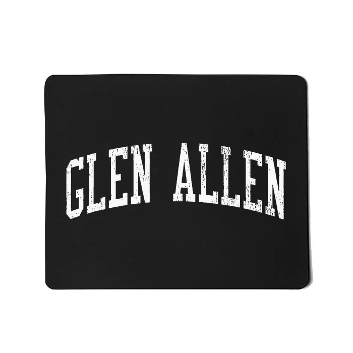 Glen Allen Al Vintage Athletic Sports Js02 Mousepad