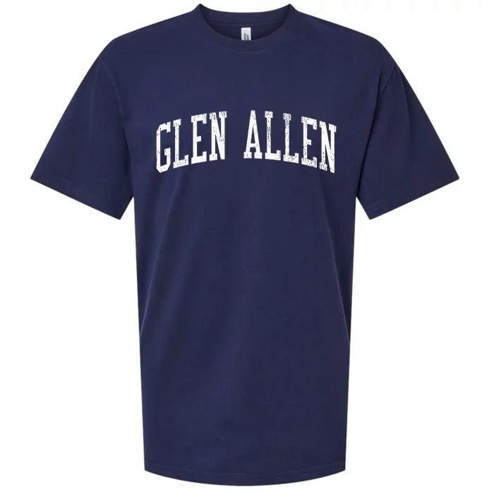 Glen Allen Al Vintage Athletic Sports Js02 Sueded Cloud Jersey T-Shirt