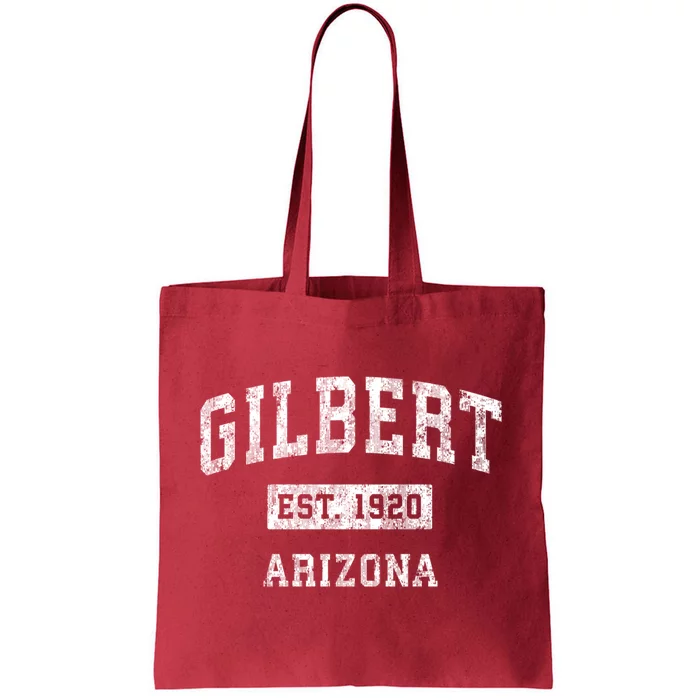 Gilbert Arizona Az Vintage Established Sports Design Tote Bag