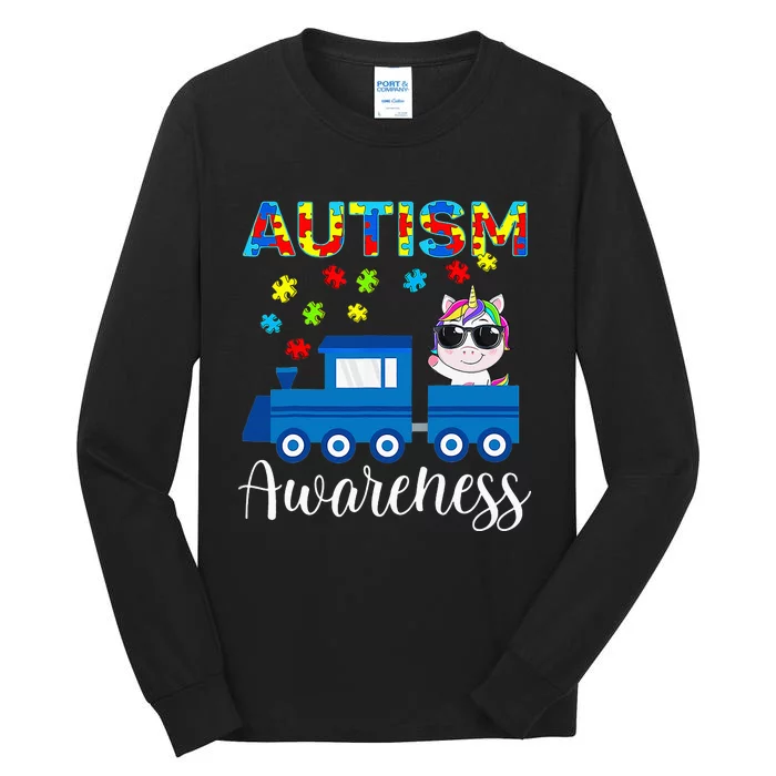 Gnome Autism Awareness Funny Easter Day Tall Long Sleeve T-Shirt