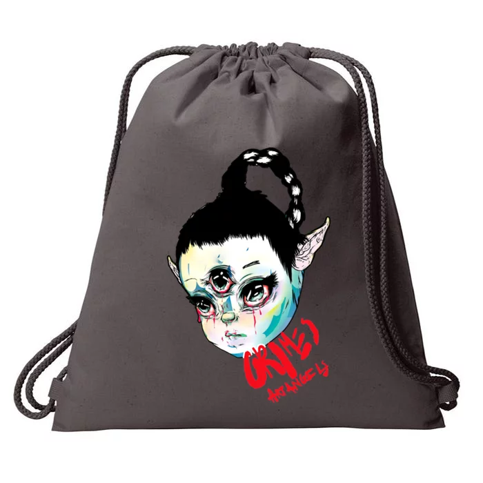 Grimes Art Angels Drawstring Bag