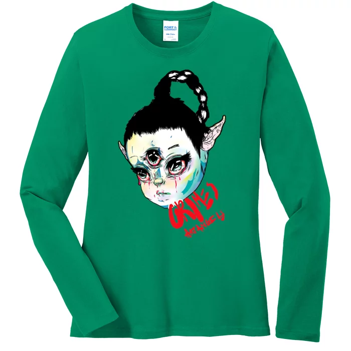 Grimes Art Angels Ladies Long Sleeve Shirt