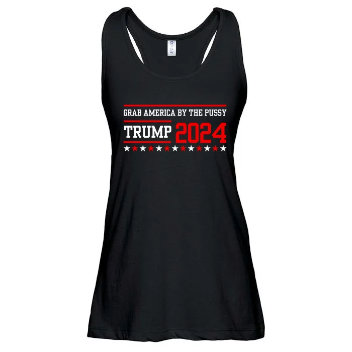 Grab America By The Pussy Ladies Essential Flowy Tank