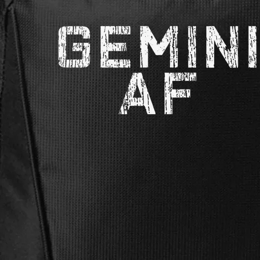 Gemini Astrology Birthday Gift Sign City Backpack