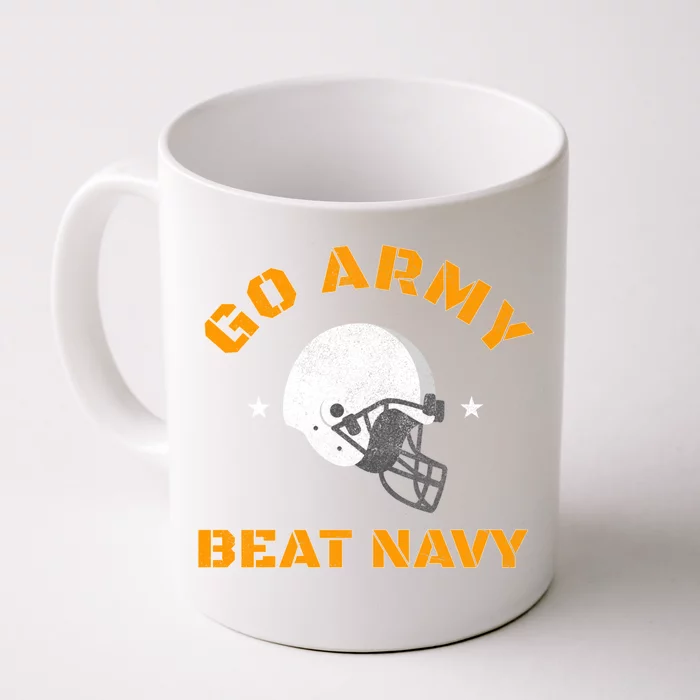 Go Army Beat Navy America's Game Sports Football T Sweathirt Front & Back Coffee Mug