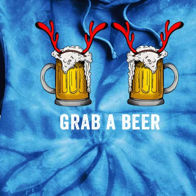 Grab A Beer Boobs Ugly Christmas Sweater Sexy Funny Tits Gift Tie Dye Hoodie