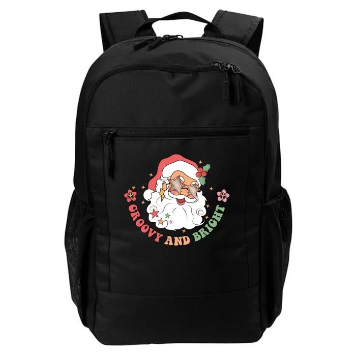 Groovy And Bright Santa Claus Christmas Daily Commute Backpack