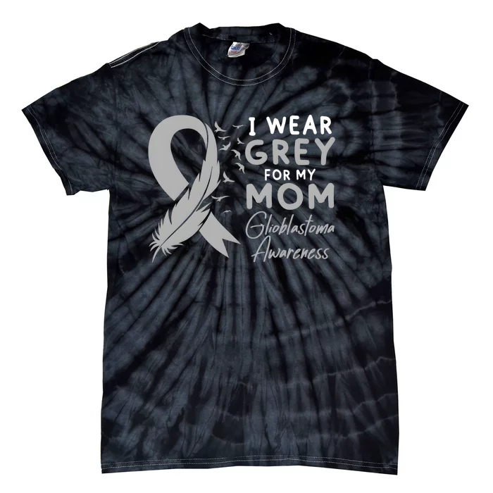 Glioblastoma Awareness Brain Cancer Tie-Dye T-Shirt