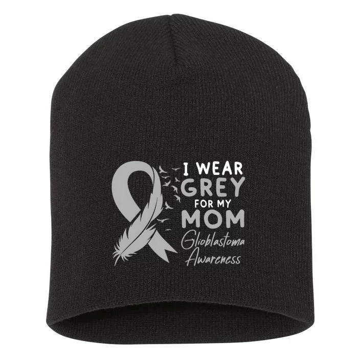 Glioblastoma Awareness Brain Cancer Short Acrylic Beanie