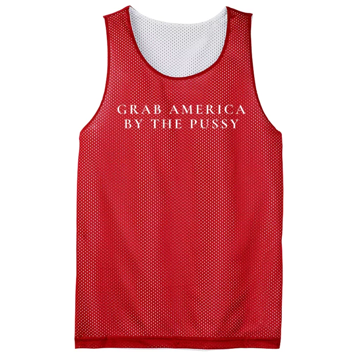 Grab America By The Pussy Mesh Reversible Basketball Jersey Tank