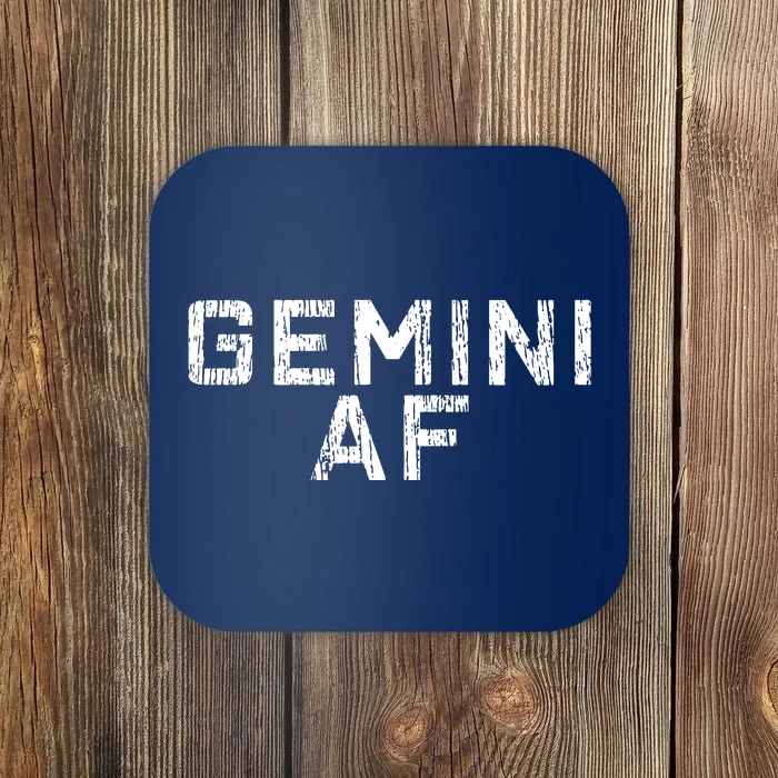 Gemini Astrology Birthday Gift Sign Coaster