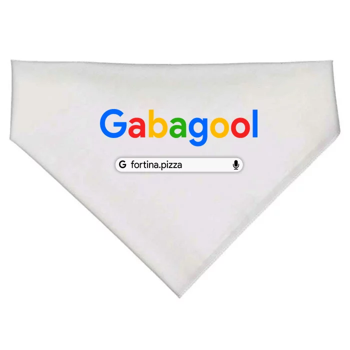 Gabagool Fortina Pizza USA-Made Doggie Bandana