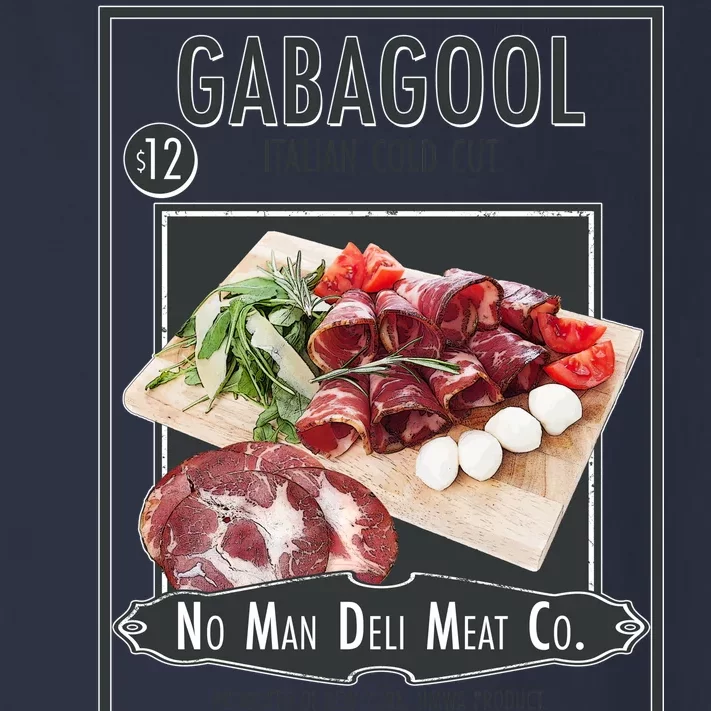 Gabagool No Man Deli Meat Co Toddler Long Sleeve Shirt