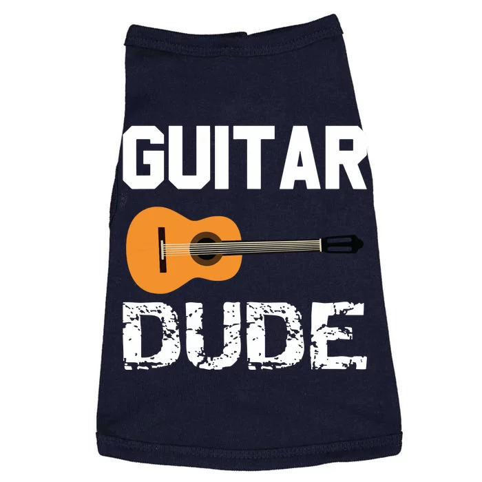 Guitars Acoustic Classical Gift Tee Doggie Tank