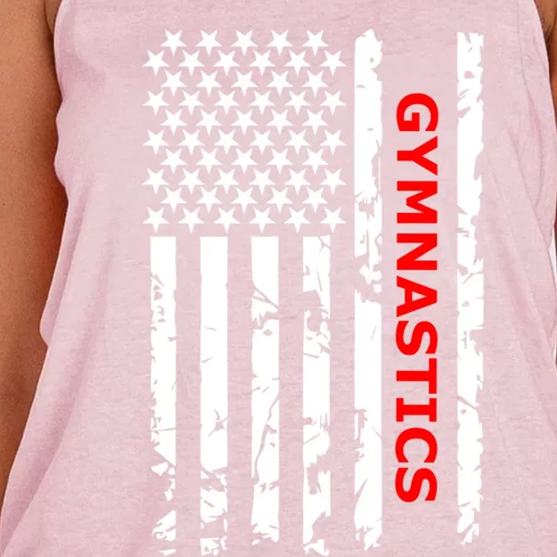 Gymnastics And Cute Gift Women's Knotted Racerback Tank