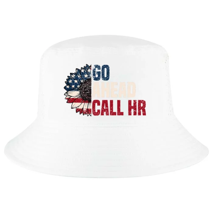 Go Ahead Call Hr Cool Comfort Performance Bucket Hat