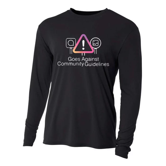 Goes Against Community Guidelines Cooling Performance Long Sleeve Crew