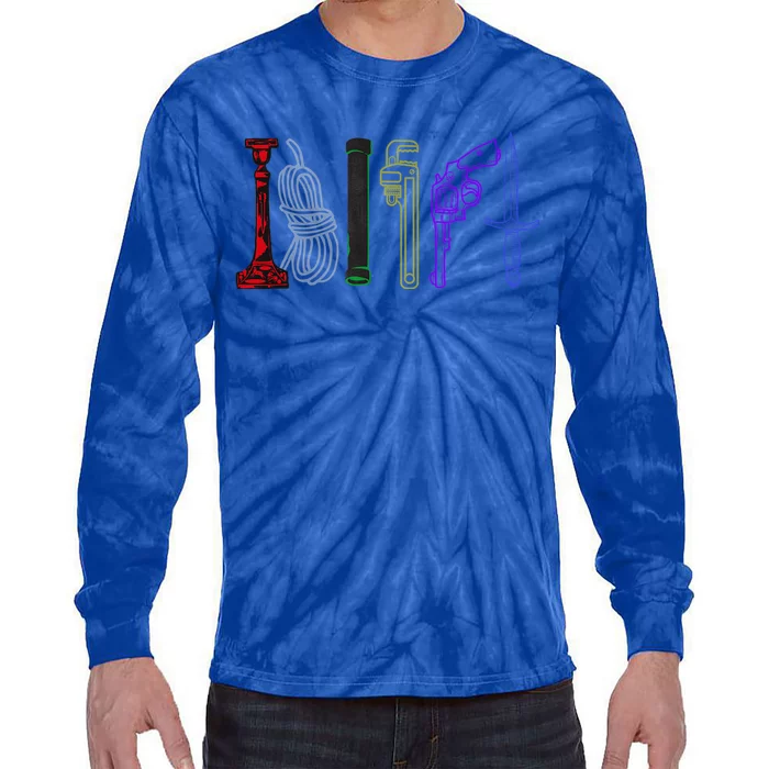 Get A Clue Tie-Dye Long Sleeve Shirt