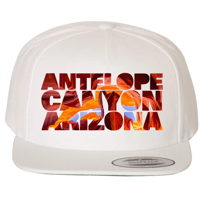 Grand Antelope Canyon Arizona Visitor Tourist Wool Snapback Cap