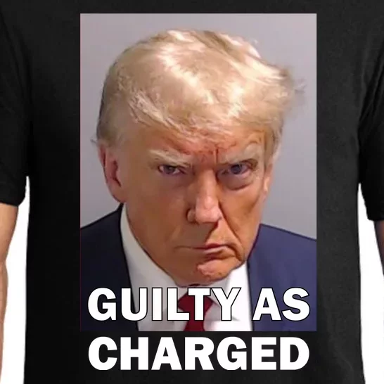 Guilty As Charge Trump Mugshot Pajama Set