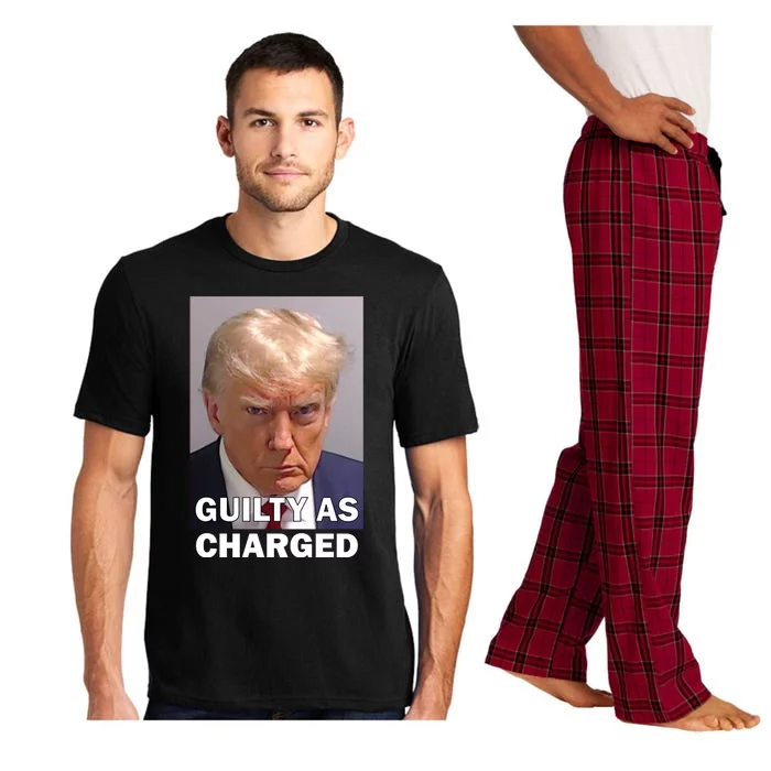 Guilty As Charge Trump Mugshot Pajama Set