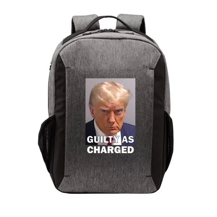 Guilty As Charge Trump Mugshot Vector Backpack