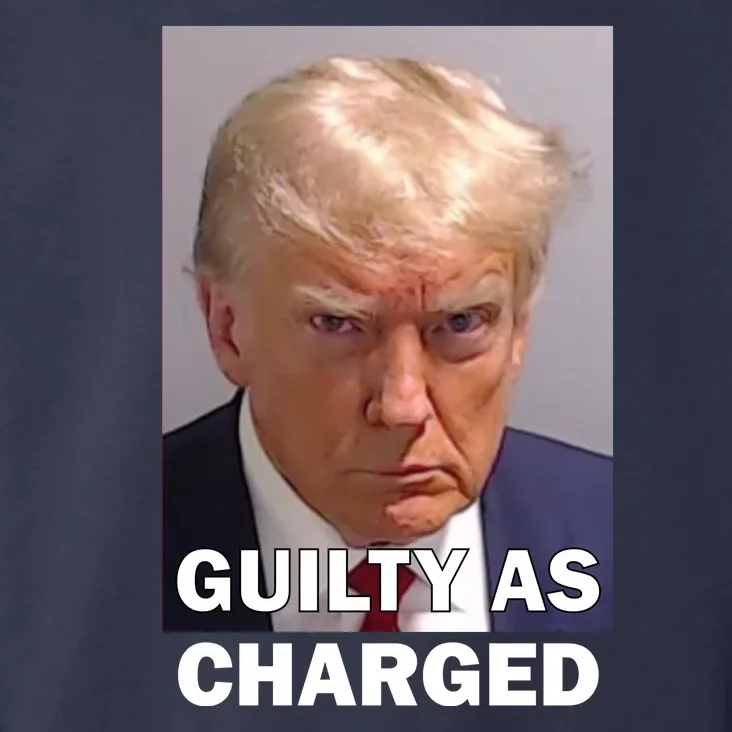 Guilty As Charge Trump Mugshot Toddler Hoodie